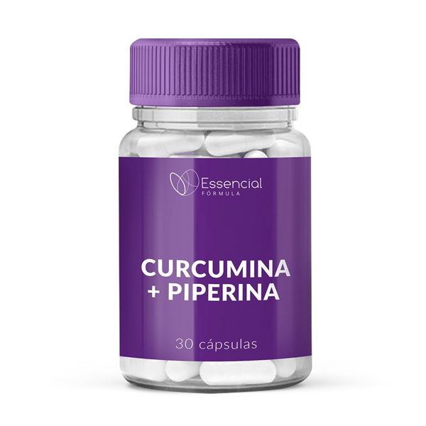 Curcumina + Piperina 30 Cápsulas