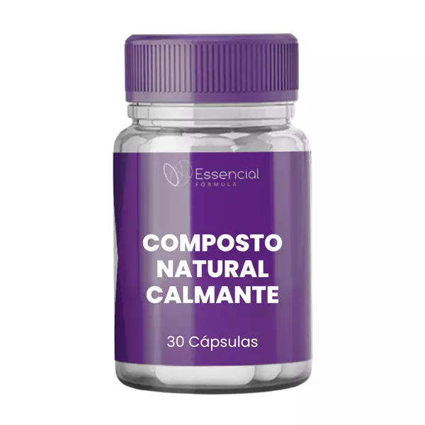 Composto Natural Calmante 30 Cápsulas