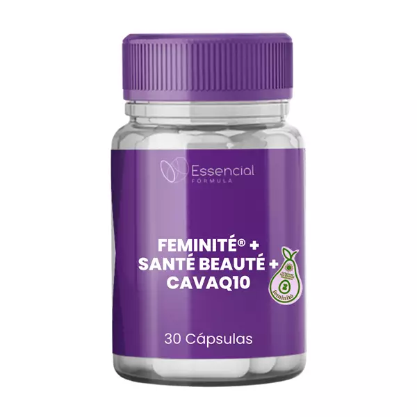 Feminité + Santé Beauté + Cava Q10 30 Cápsulas Feminité + Santé Beauté + Cava Q10 30 Cápsulas