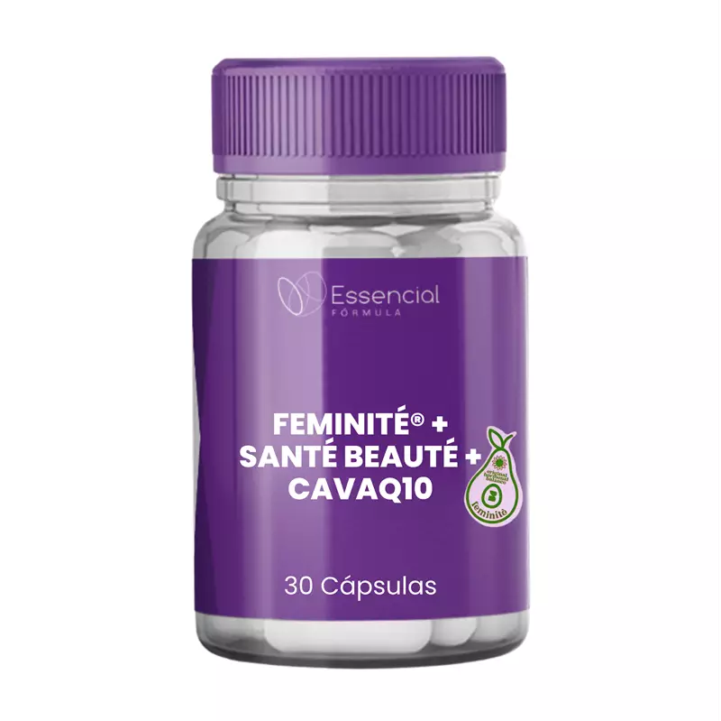 Feminité + Santé Beauté + Cava Q10 30 Cápsulas
