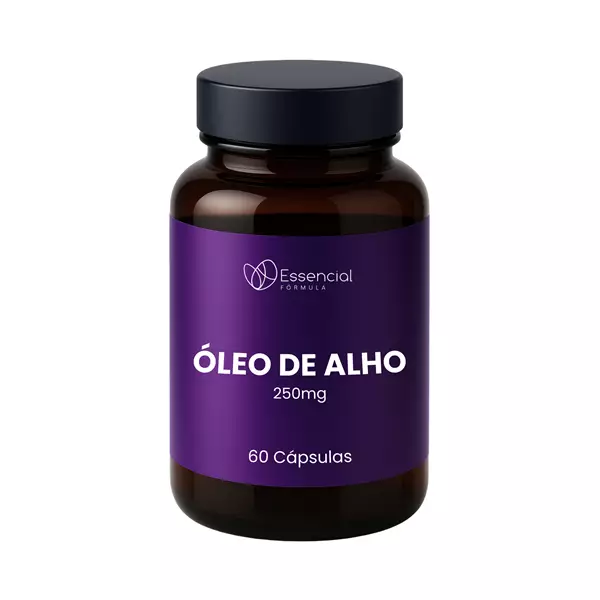 Óleo de Alho 250mg 60 Cápsulas