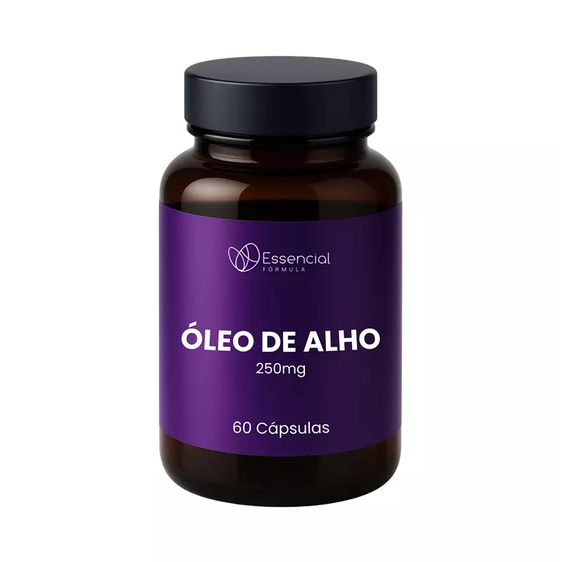 Óleo de Alho 250mg 60 Cápsulas