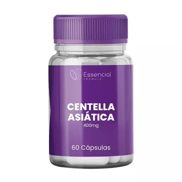 Centella Asiática 400mg 60 Cápsulas