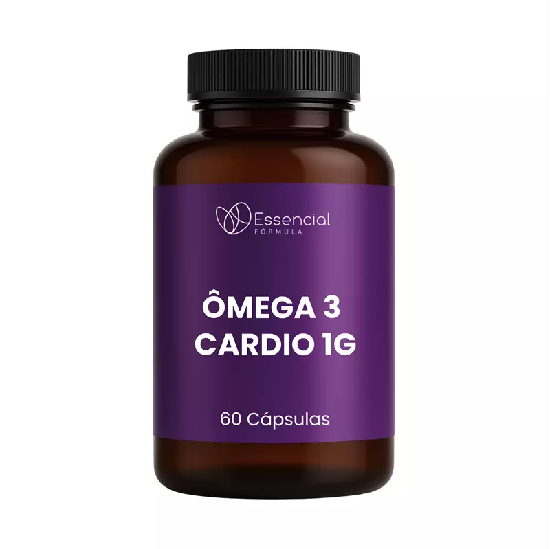 Ômega 3 Cardio 1G 70% 60 Cápsulas
