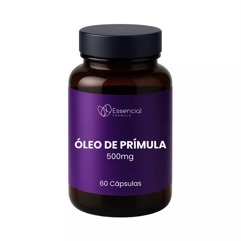 Óleo de Prímula 500mg 60 Cápsulas