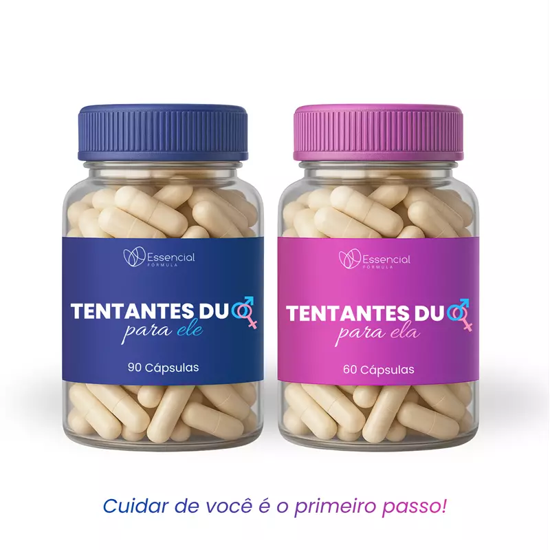 KIT Tentantes DUO (Mulher + Homem) 30 dias