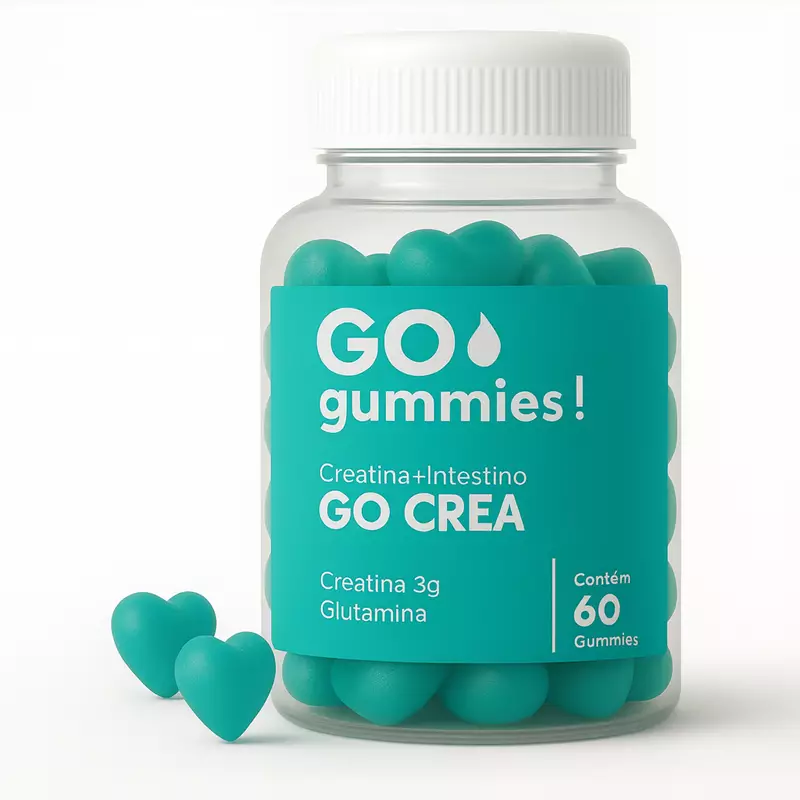 GOMA CREATINA + GLUTAMINA 60 unidades
