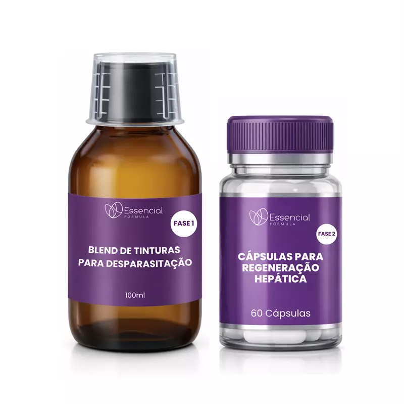 KIT Desparasitação � Tintura + Cápsulas