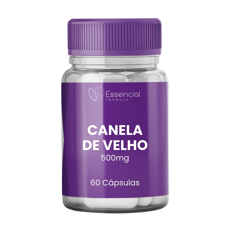 Canela de Velho 500mg 60 Cápsulas 