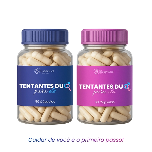 KIT Tentantes DUO (Mulher + Homem) 30 dias