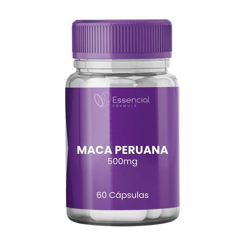 Maca Peruana 500mg 60 Cápsulas