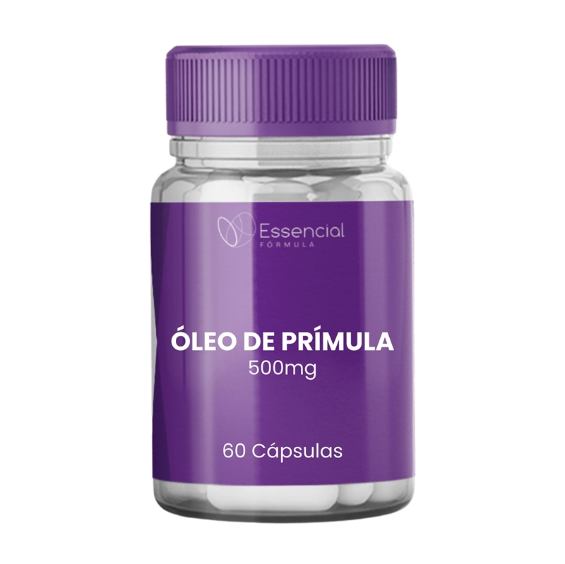 Óleo de Prímula 500mg 60 Cápsulas